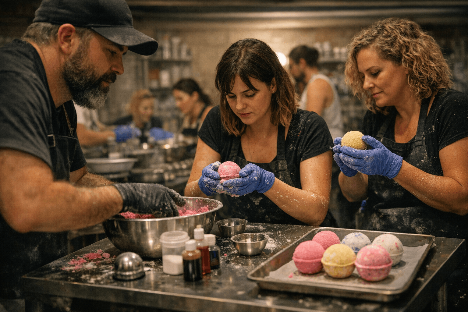 Toronto's Big Beer Soap Company Teaches Bath Bomb Craft in Hands-On Workshop