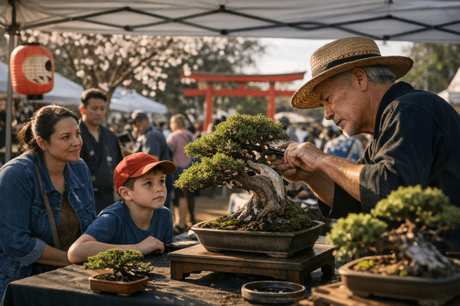 Bonsai Takes Center Stage at Eustis, Florida's Inaugural Japan Festival