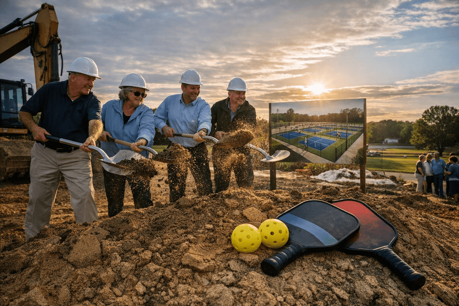 Leesburg to Break Ground on Five-Court Pickleball Complex Near Freedom Park