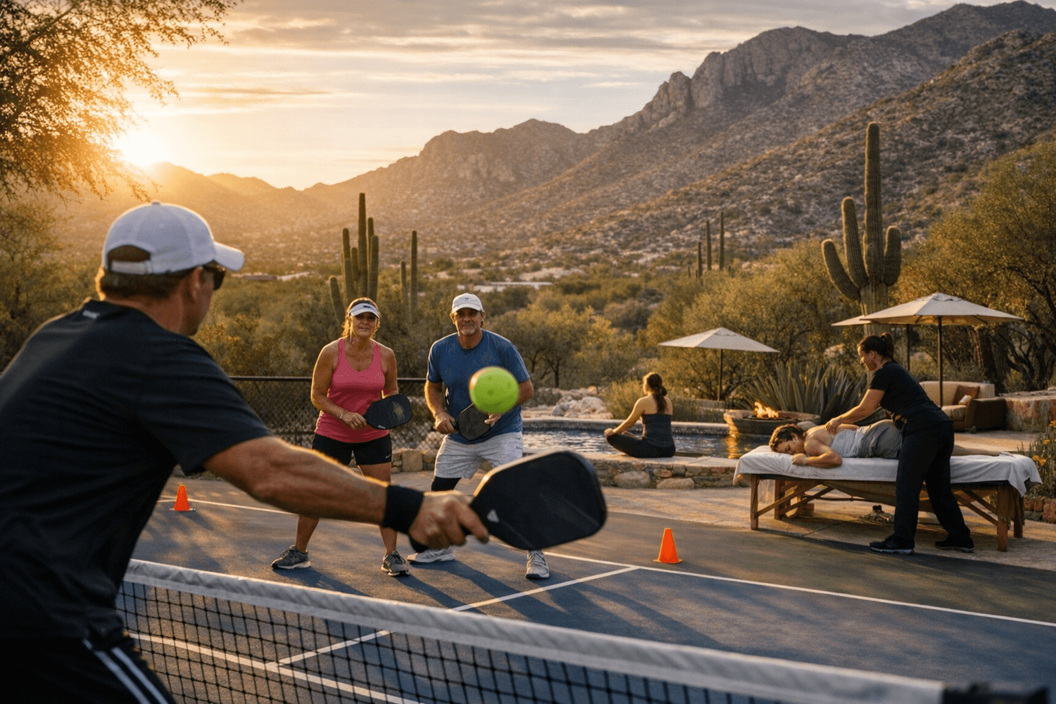 Canyon Ranch Tucson Offers Pro-Led Pickleball Retreat Blending Clinics and Wellness