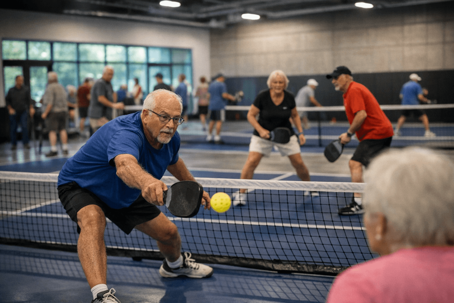 Baltimore County Seniors Win Pickleball Courts in $19 Million Center Expansion