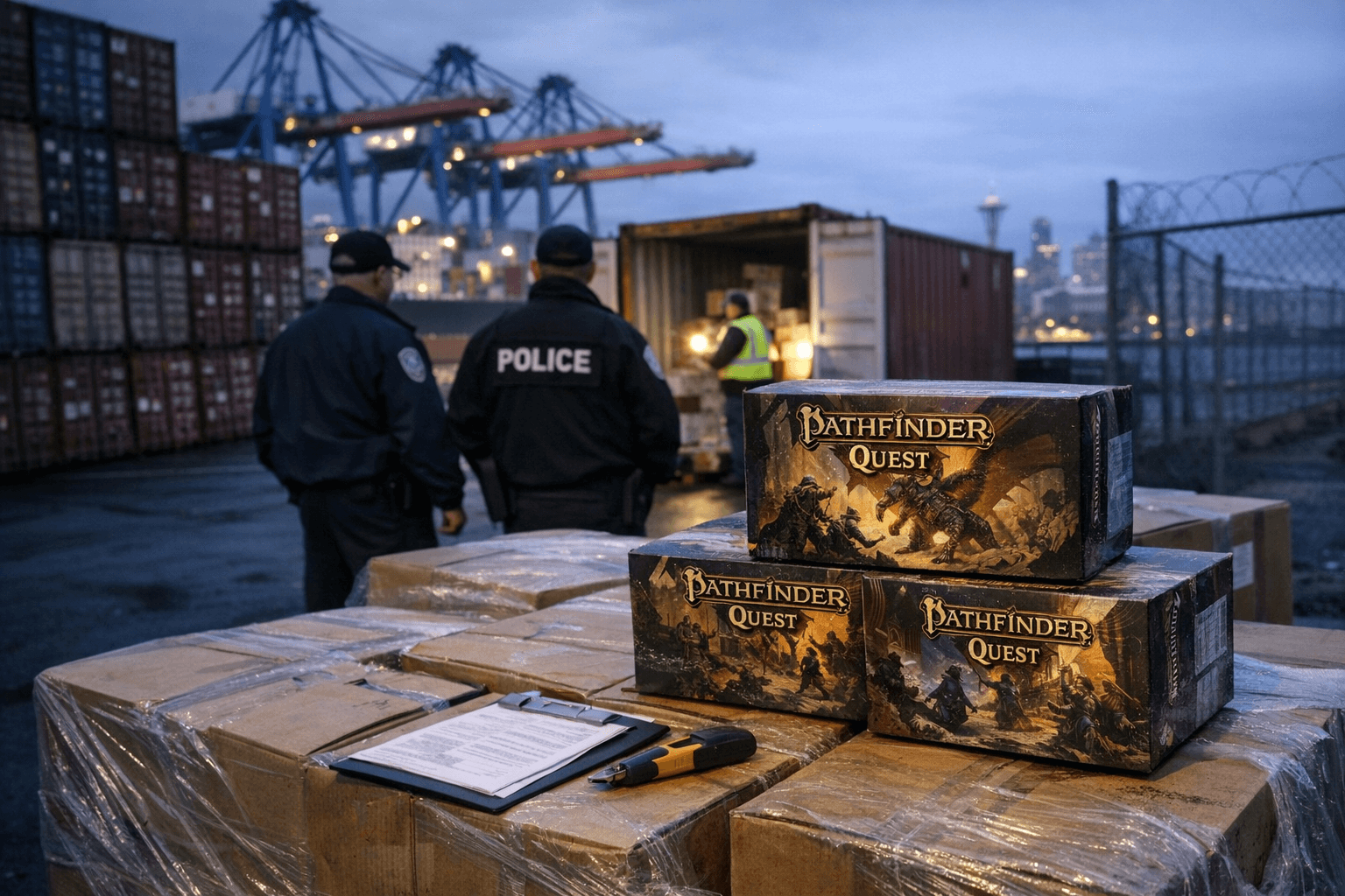 Pathfinder Quest Backers Face Delays as U.S. Customs Hold Stalls Seattle Shipments