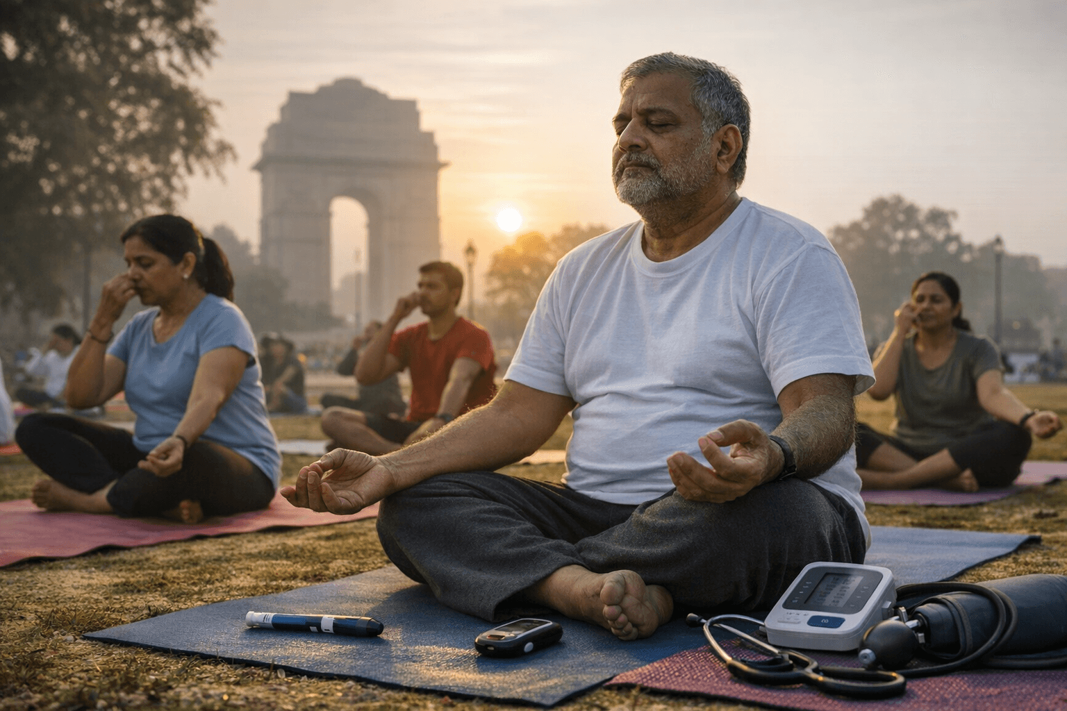India Launches Yoga Protocols to Combat Lifestyle Diseases and NCDs