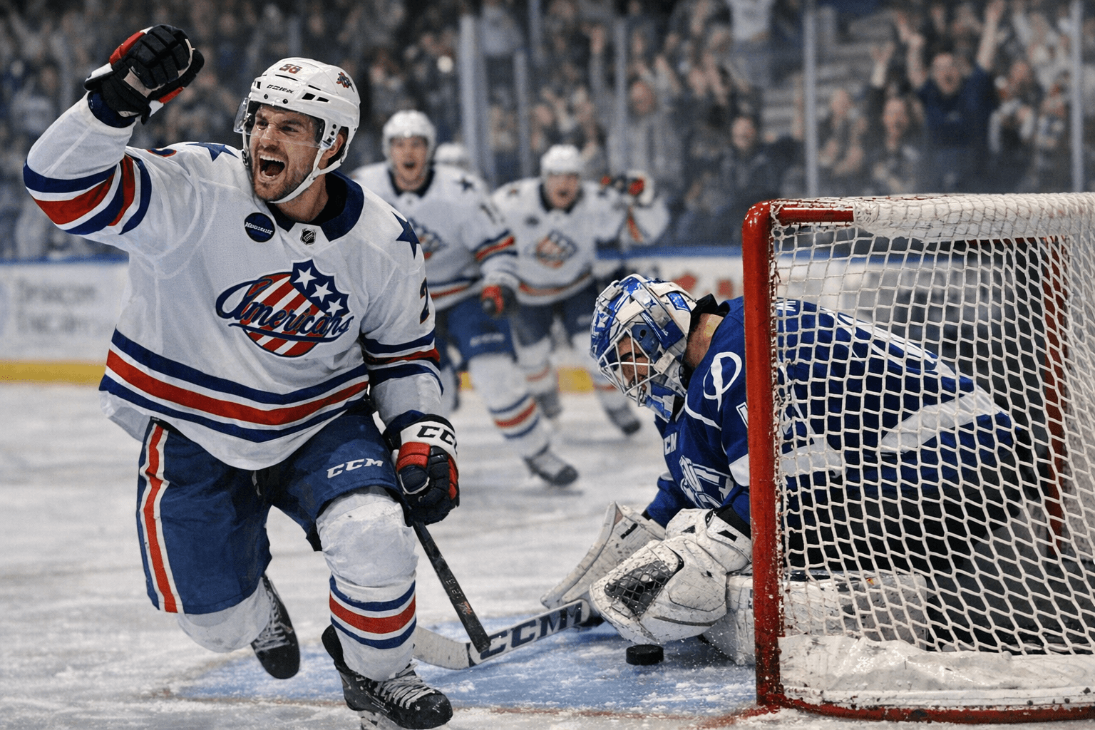 Amerks Top Crunch 3-2 in Shootout, Bolstering Playoff Chances