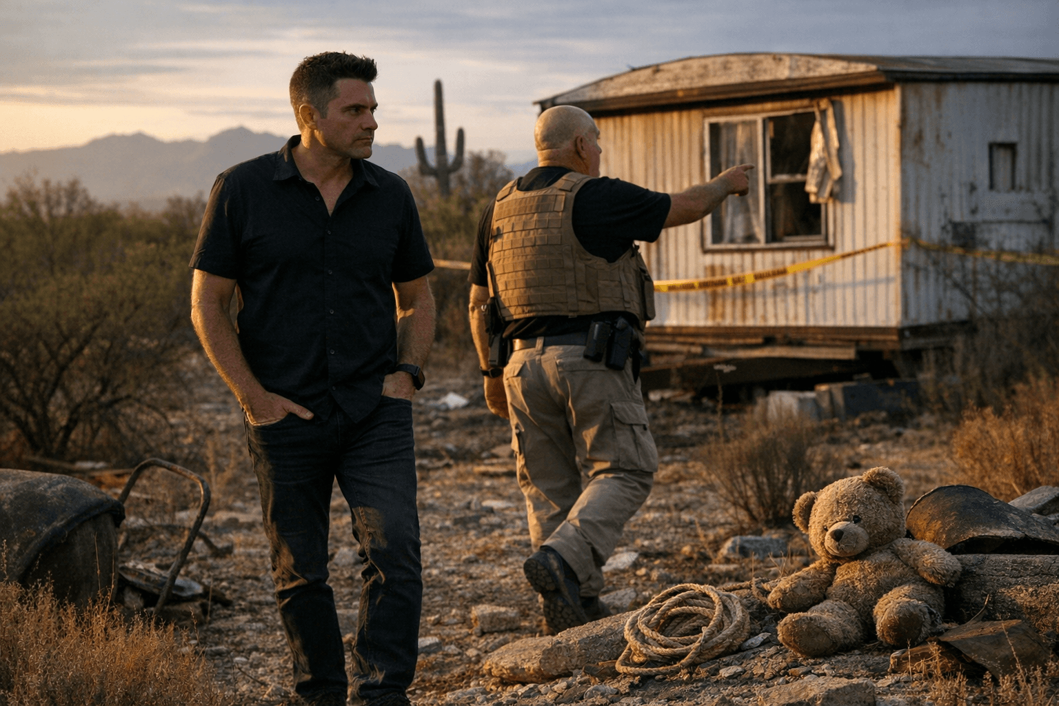 Brian Entin Returns to Scene of Nancy Guthrie Kidnapping in Arizona