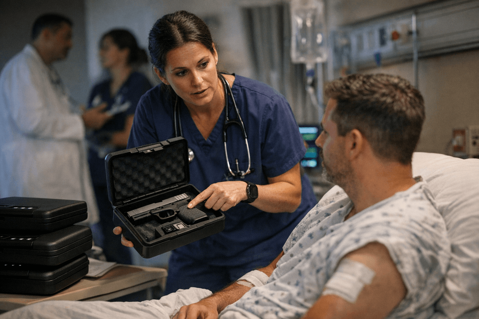 Johns Hopkins Receives $245K Grant to Distribute Gun Safes at Trauma Centers