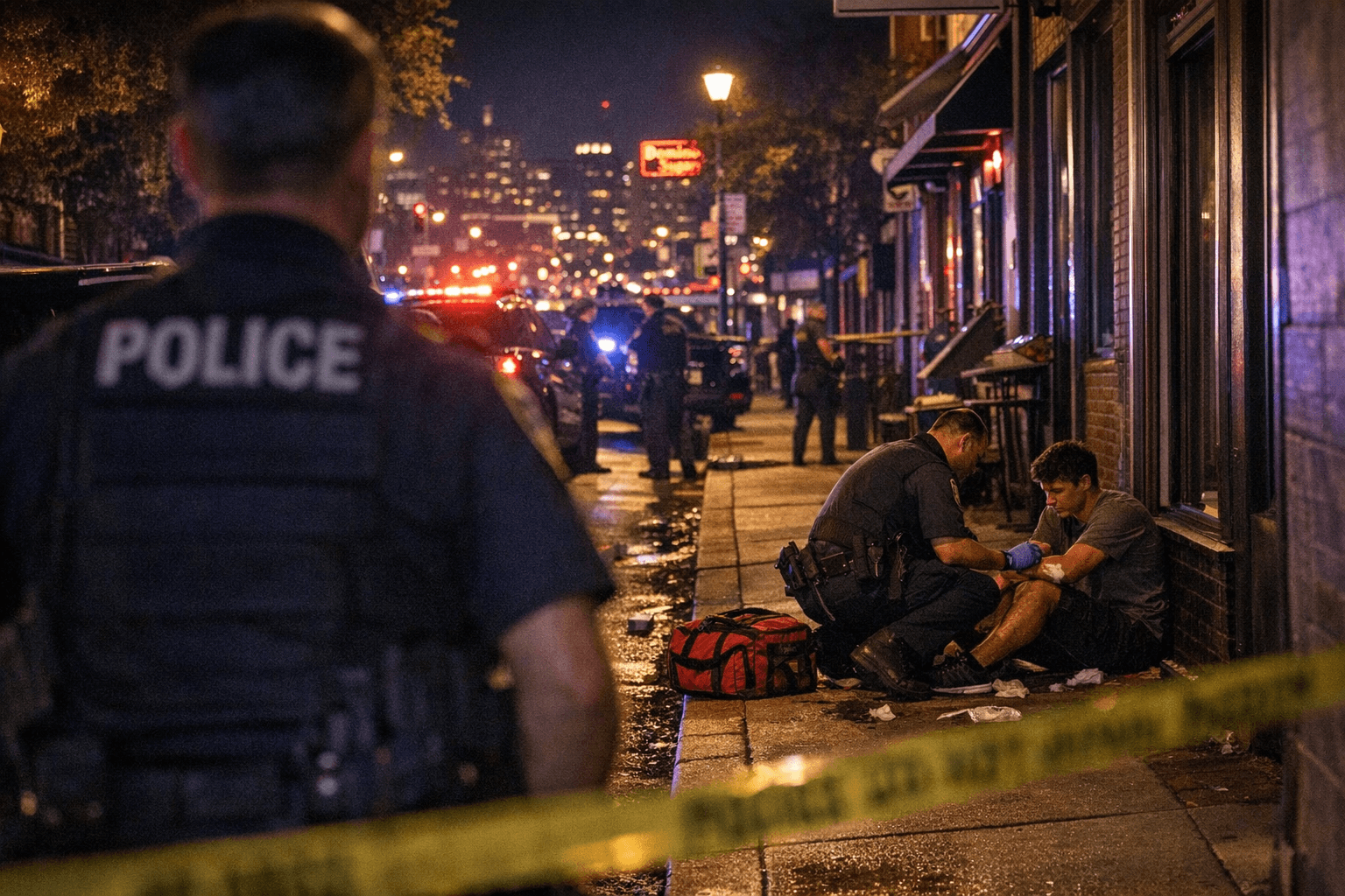 20-Year-Old Grazed by Gunfire on Light Street Near Federal Hill