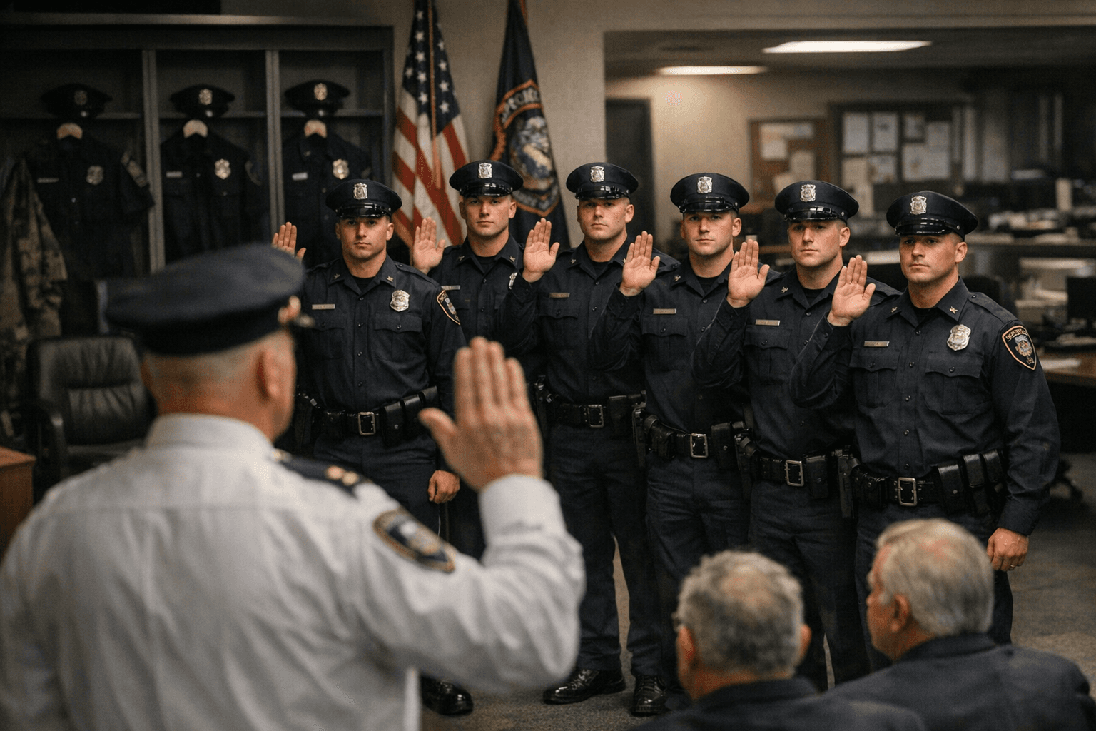 Millville Police Swears In 7 Officers, Still Needs 14 More Recruits