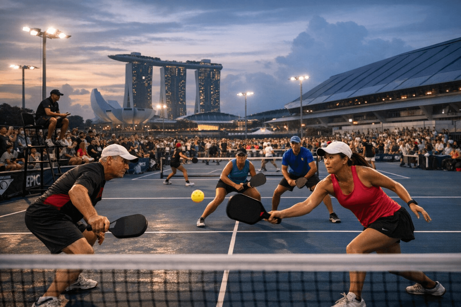 Singapore's EPIC World Championship Sets Stage for Global Amateur Pickleball Festival