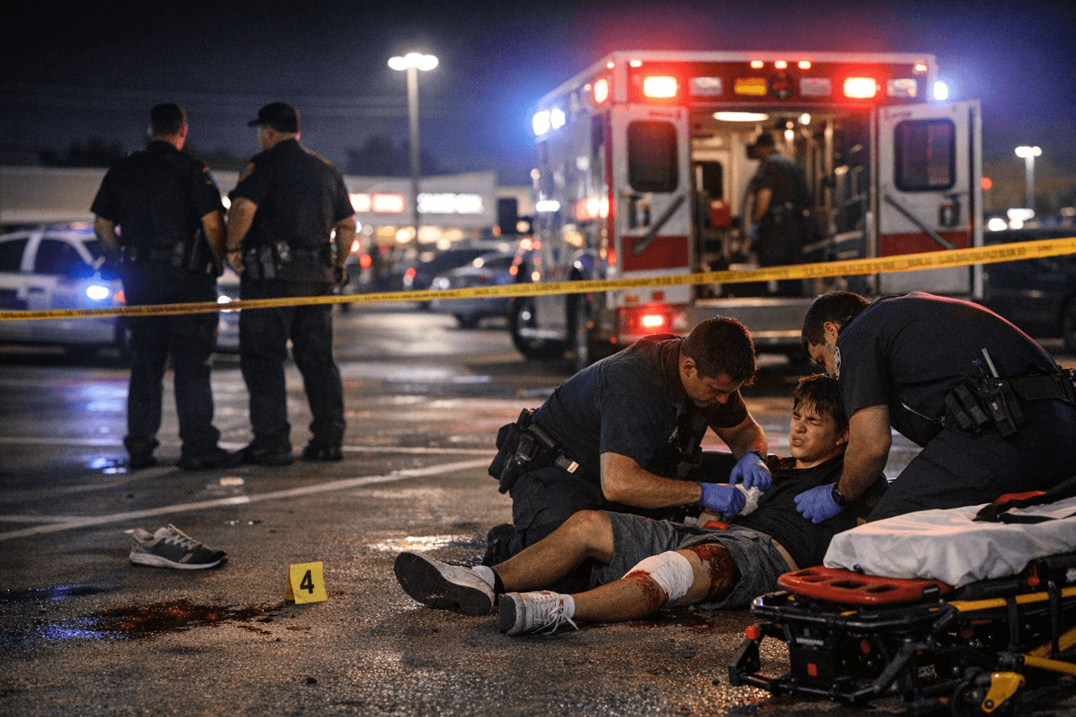 Teen Shot in Leg After Parking Lot Encounter on Bellaire Boulevard