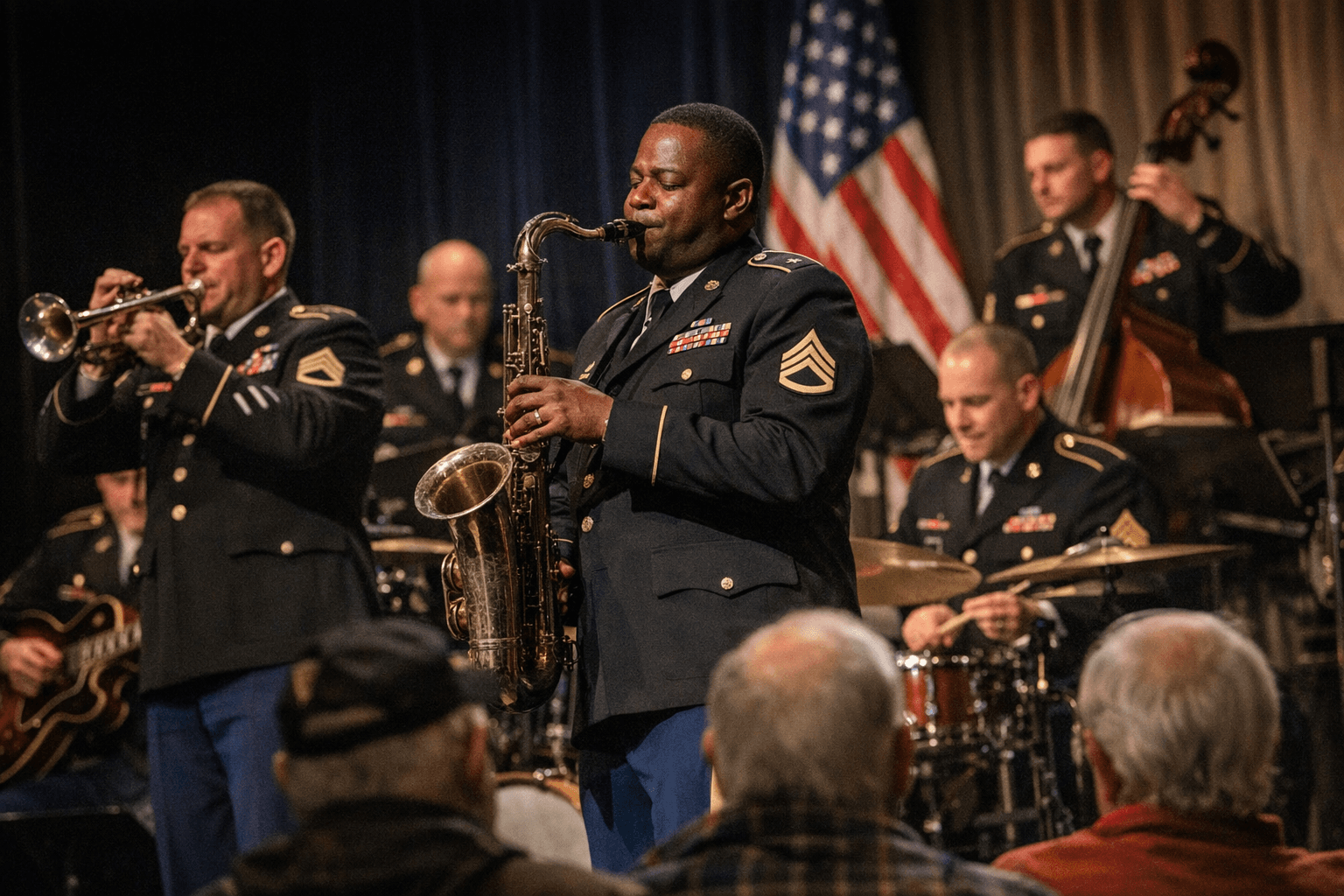 U.S. Army Jazz Ambassadors Bring Free Concert to North Idaho College