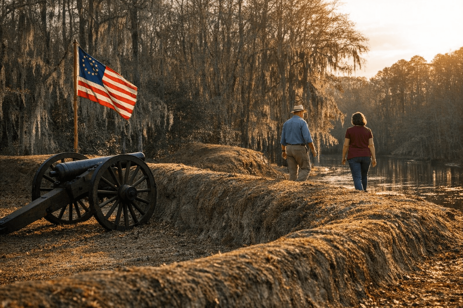 Bamberg County's Historic Sites, Battlefields Draw Visitors and Anchor Local Identity