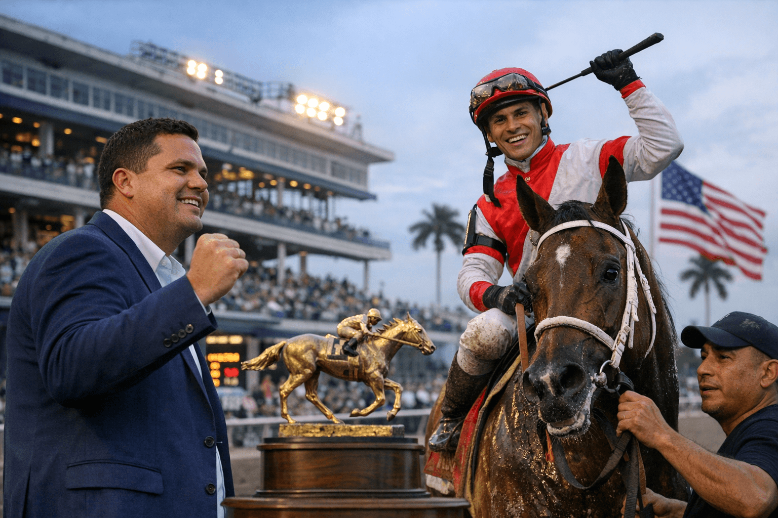 Joseph Wins 15th Straight Gulfstream Title, Ortiz Extends Record to Seven