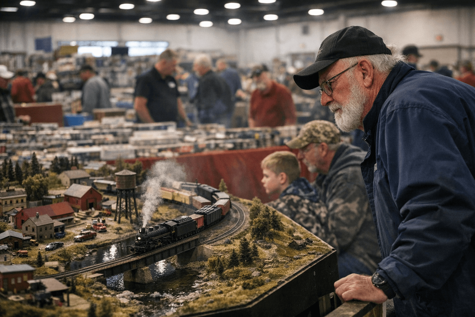 Indy South Train Show Brings Layouts and Vendors to Franklin, Indiana