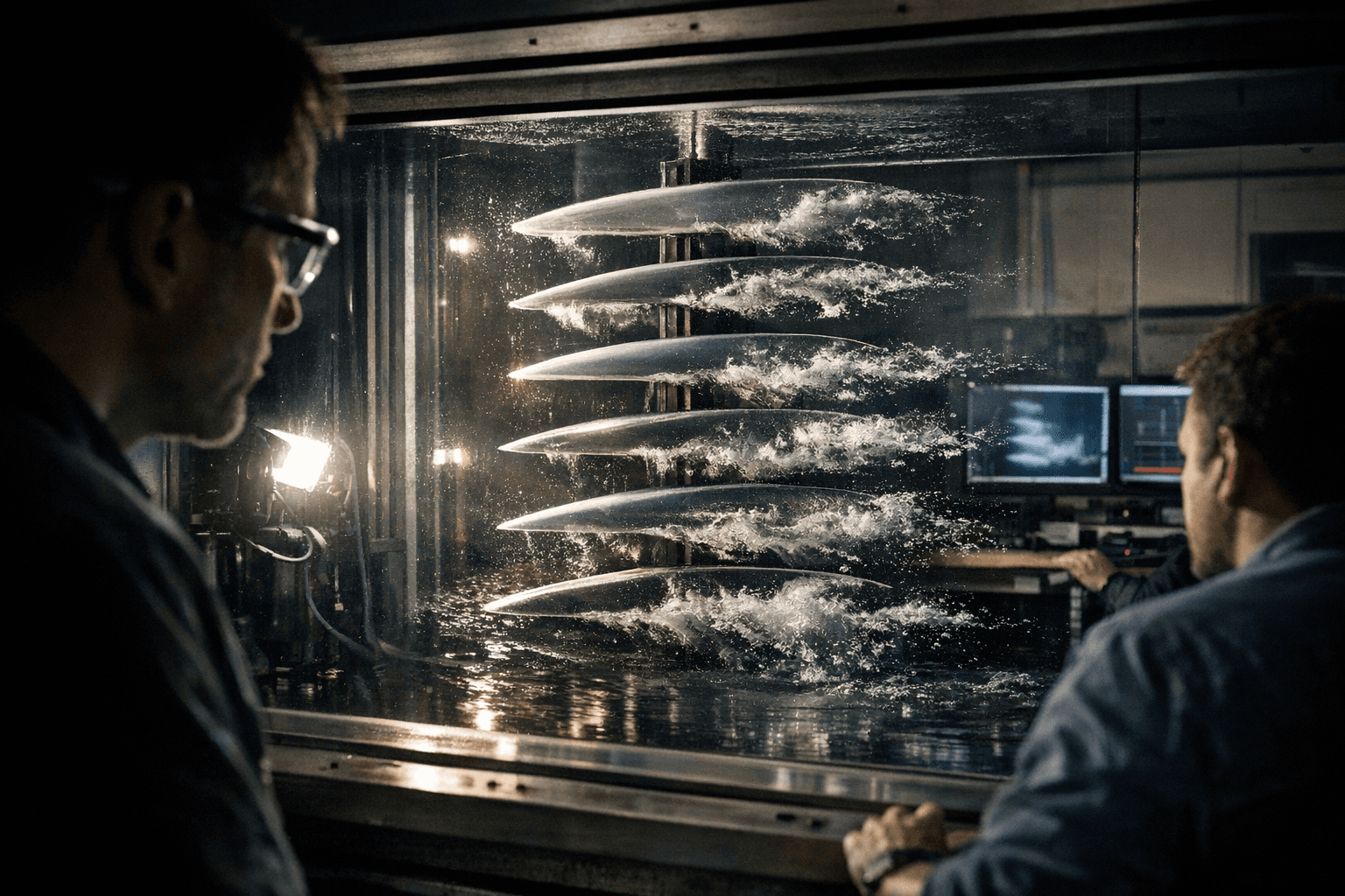 New Study Maps Unsteady Cavitation Patterns Across Clark-Y Hydrofoil Cascades