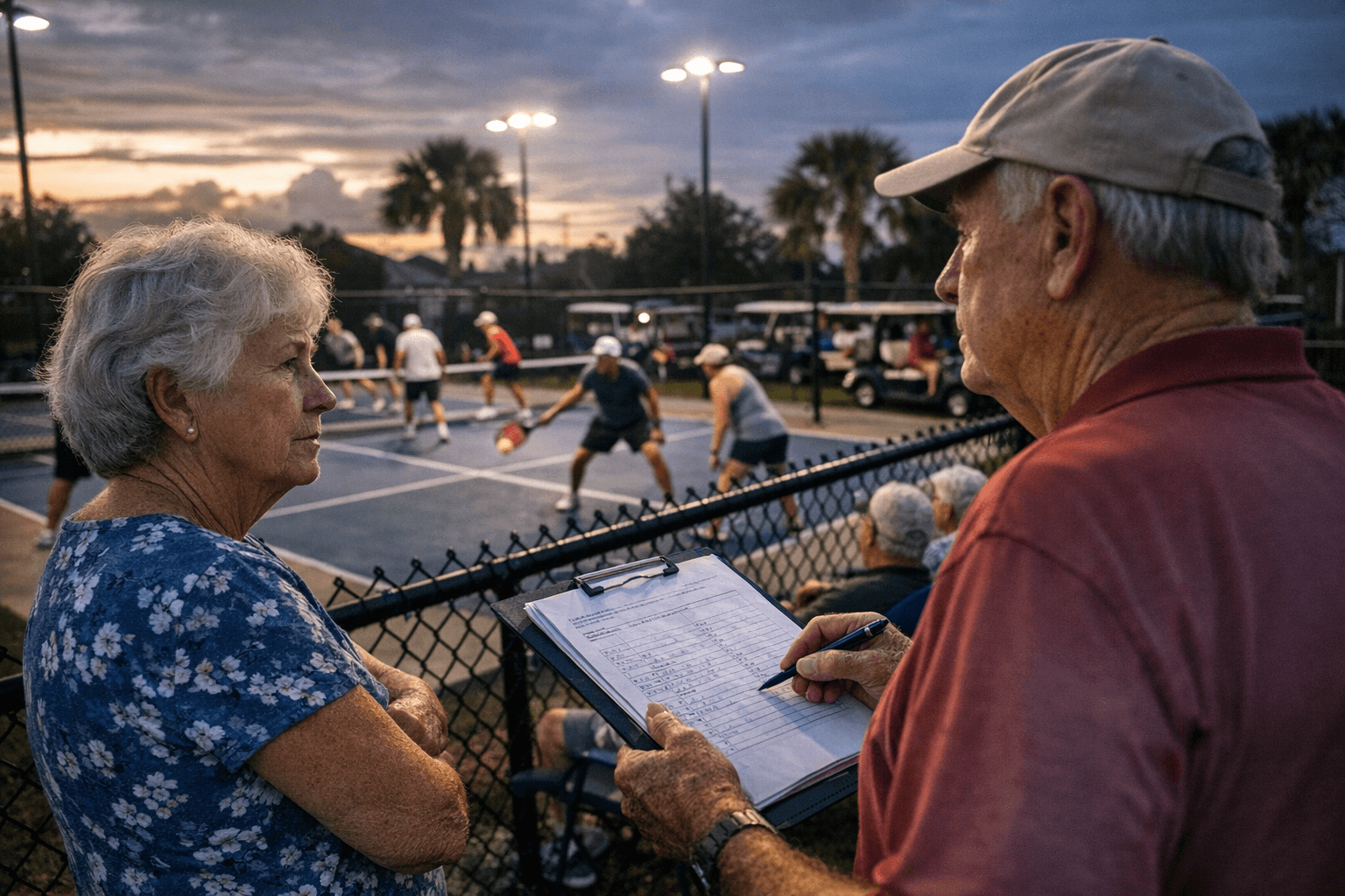 Villages Residents Petition for Noise Controls Near Busy Pickleball Courts