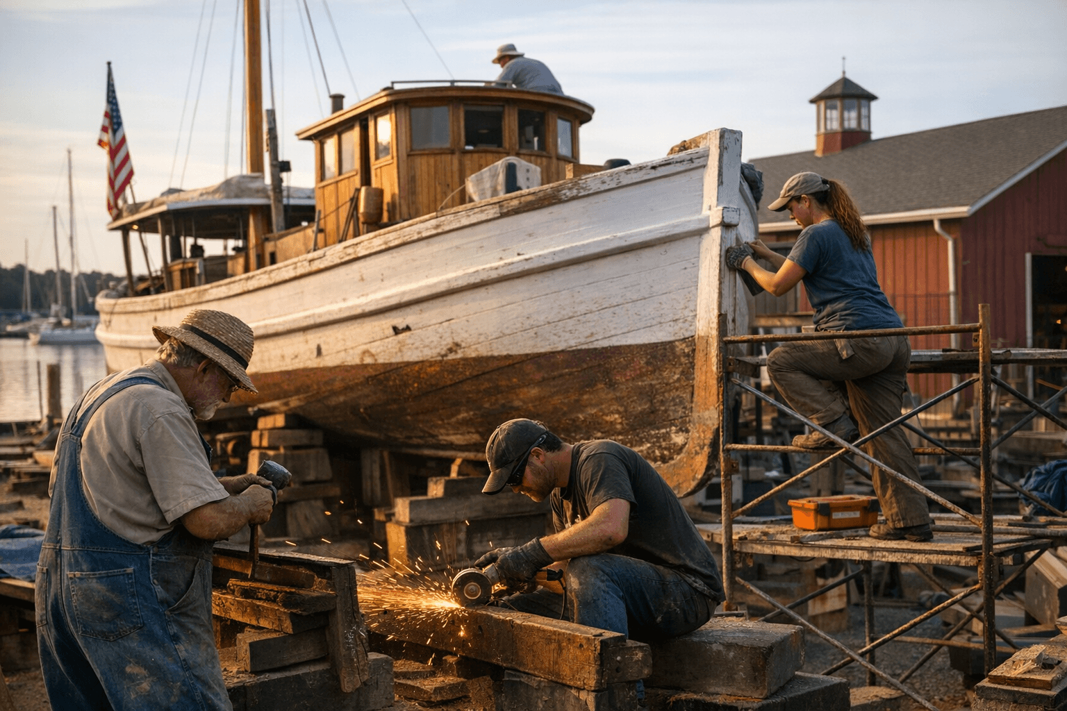 Chesapeake Bay Maritime Museum Offers Hands-On Shipyard Access All Summer
