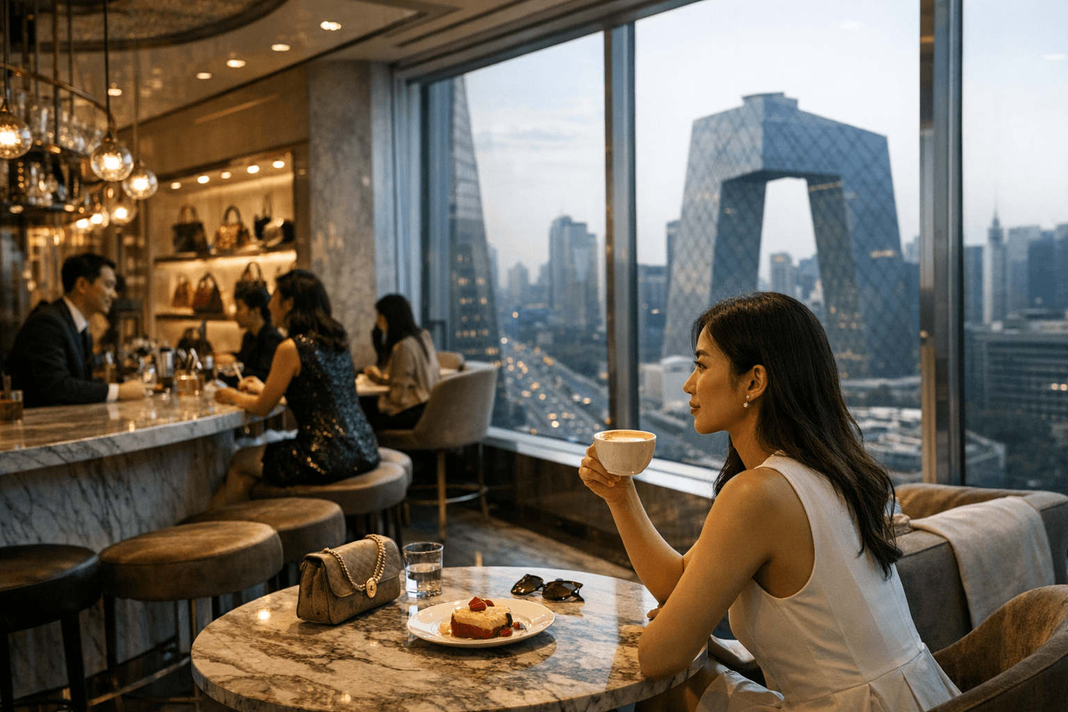 Michael Kors Debuts Beijing Flagship With Asia's First Jet Set Lounge Café