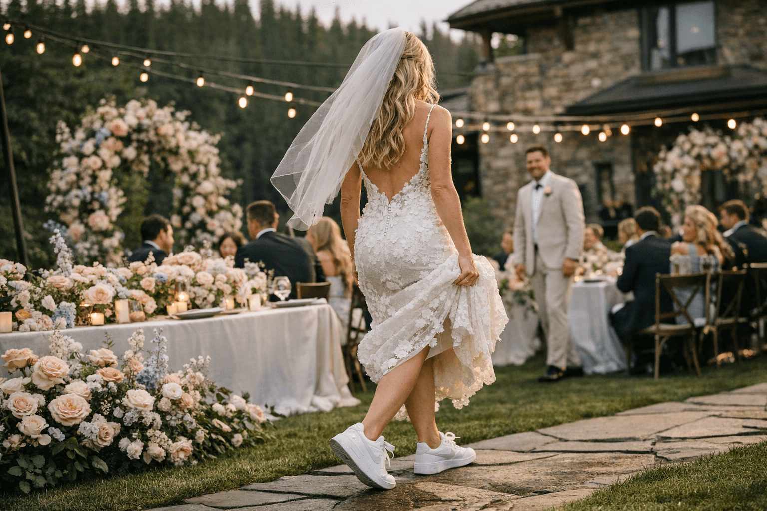 A Modern Garden Party Wedding in Soft Pastels with Personalized Floral Details (Azuridge Estate Hotel)