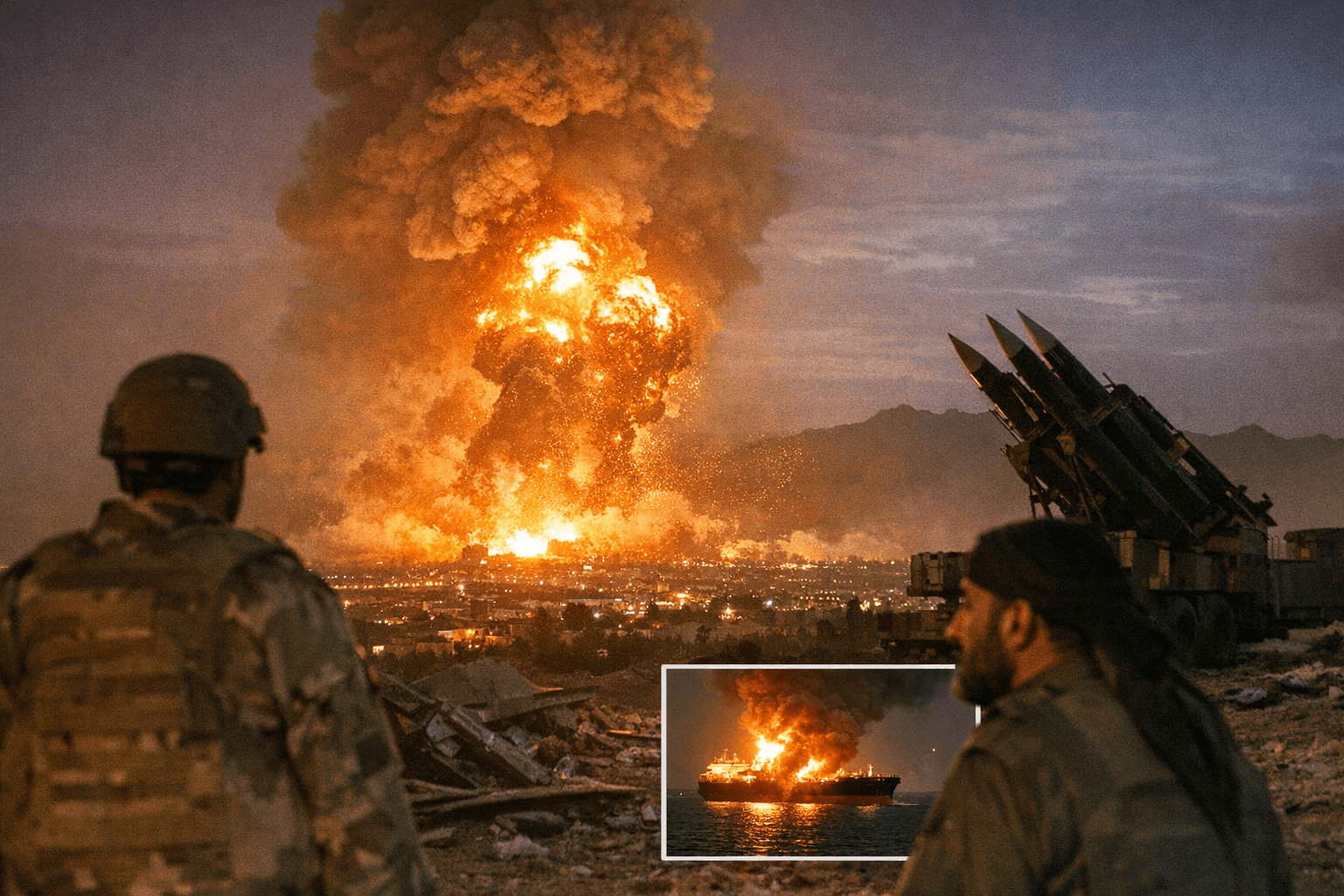 U.S., Israeli Strikes Hit Iran as Hormuz Crisis Escalates Across Region