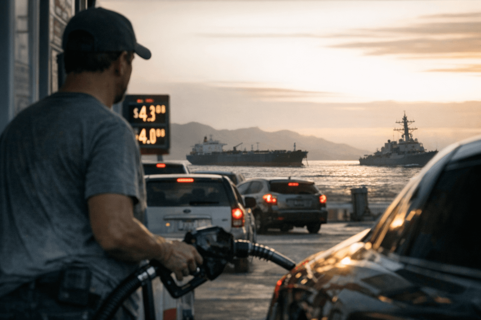 Gas Prices Surpass $4 Per Gallon as Trump Eyes Hormuz Retreat