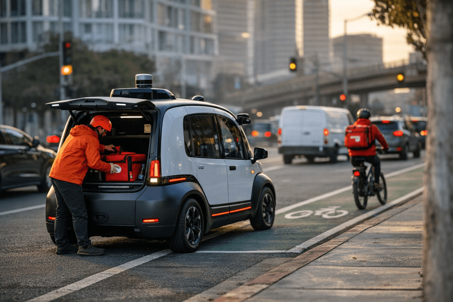 Rivian Spinoff Also Raises $200M, Partners With DoorDash on Autonomous Delivery Vehicles