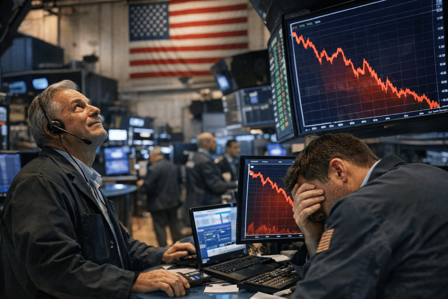 Stocks Surge on Peace Hopes but Face Worst Quarter Since 2022