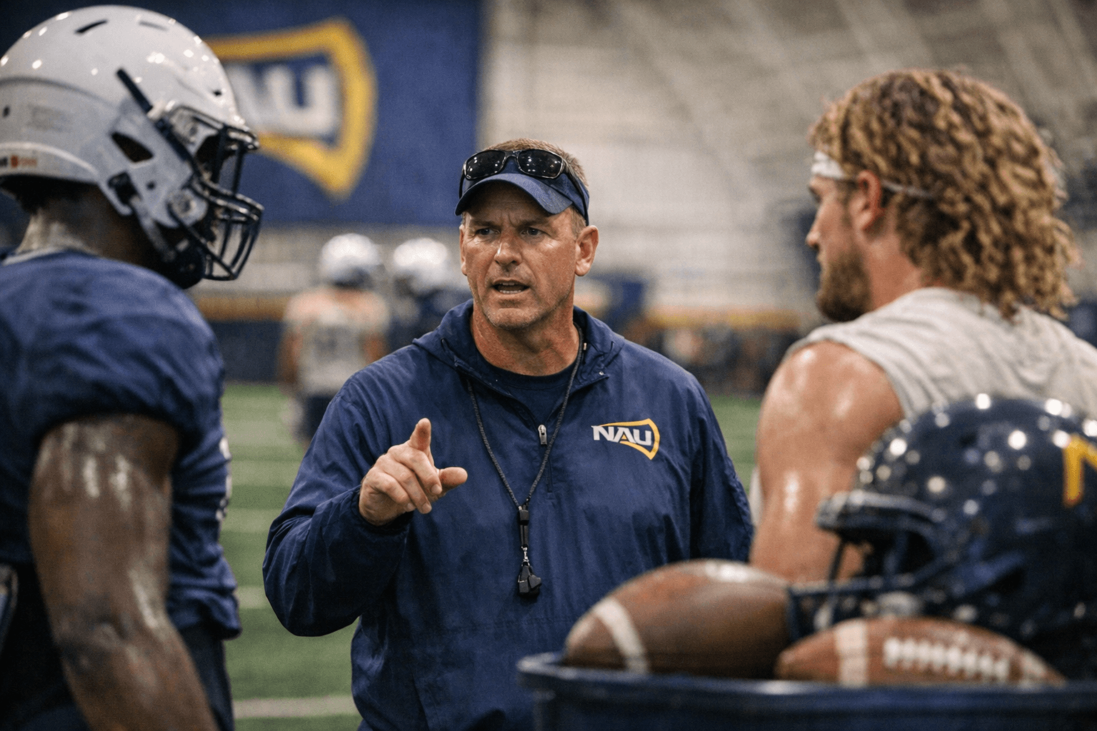 NAU Coach Wright Targets Fit, Character in Highly Ranked FCS Transfer Class