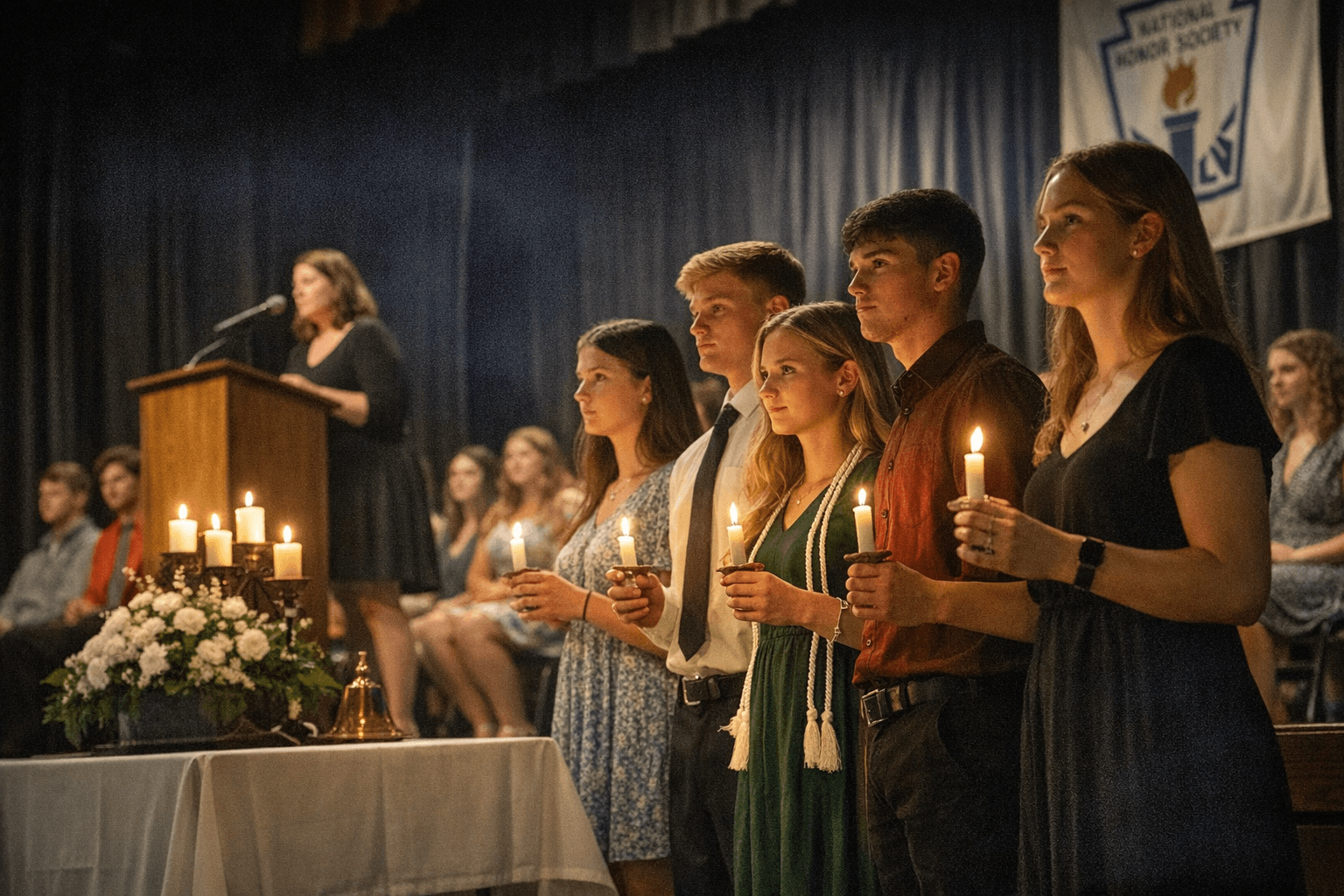 Perry Central Students Inducted Into National Honor Society This Week