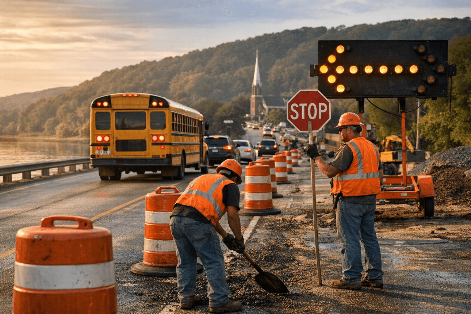 INDOT Lane Closures on State Road 66 in Tell City Set for April