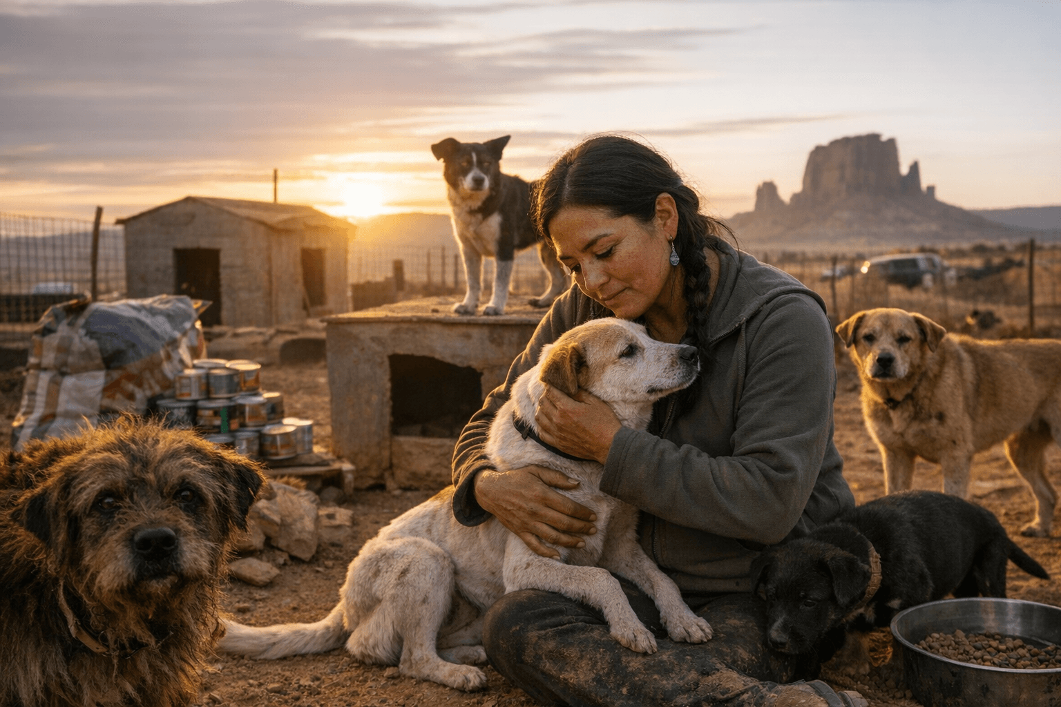 Diné Dog Rescuer Chantal Wadsworth Earns National Recognition
