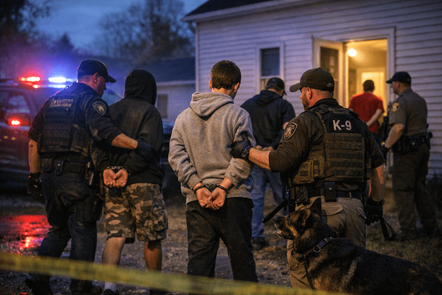 Three Juveniles Arrested After Short Vehicle Pursuit in Fergus Falls