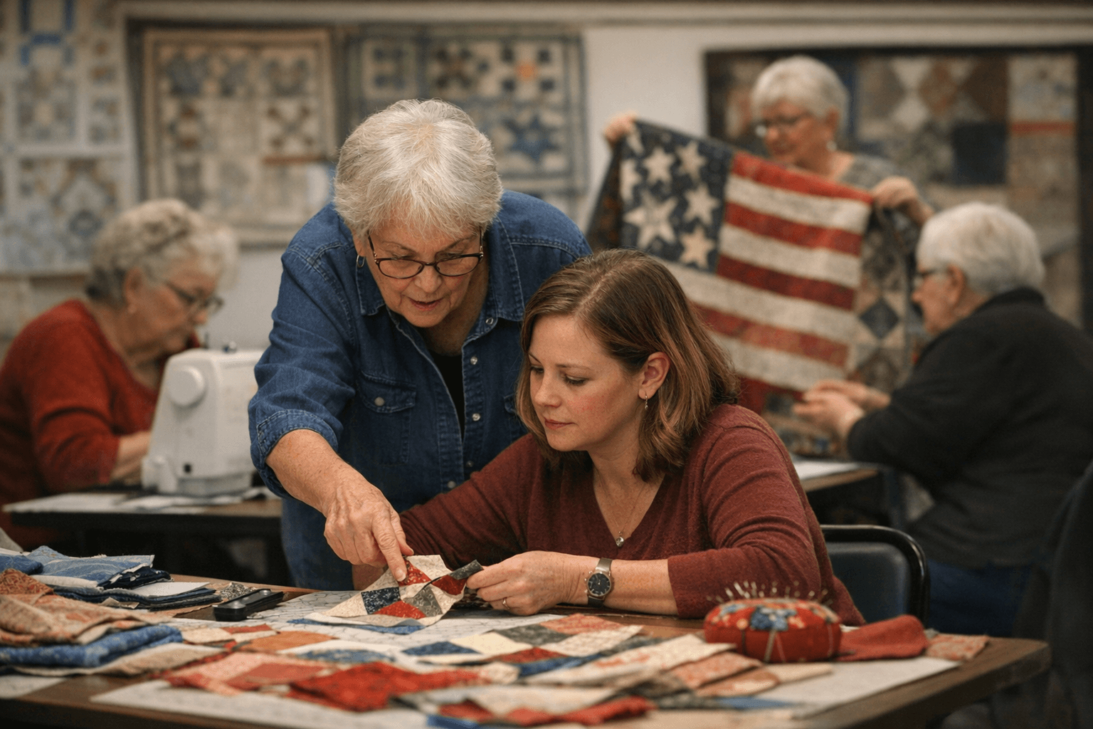 Jamestown Quilters Guild Welcomes Beginners, Veterans With Decades of Expertise