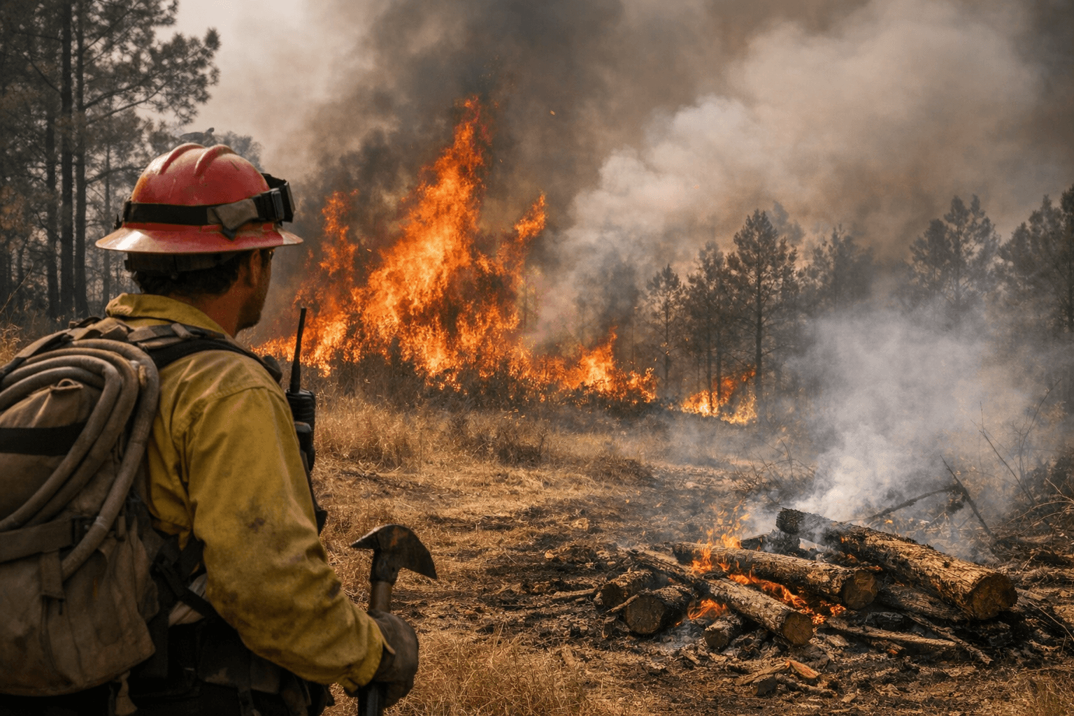 Wake County Faces Very High Wildfire Danger Amid Dry Spring Conditions