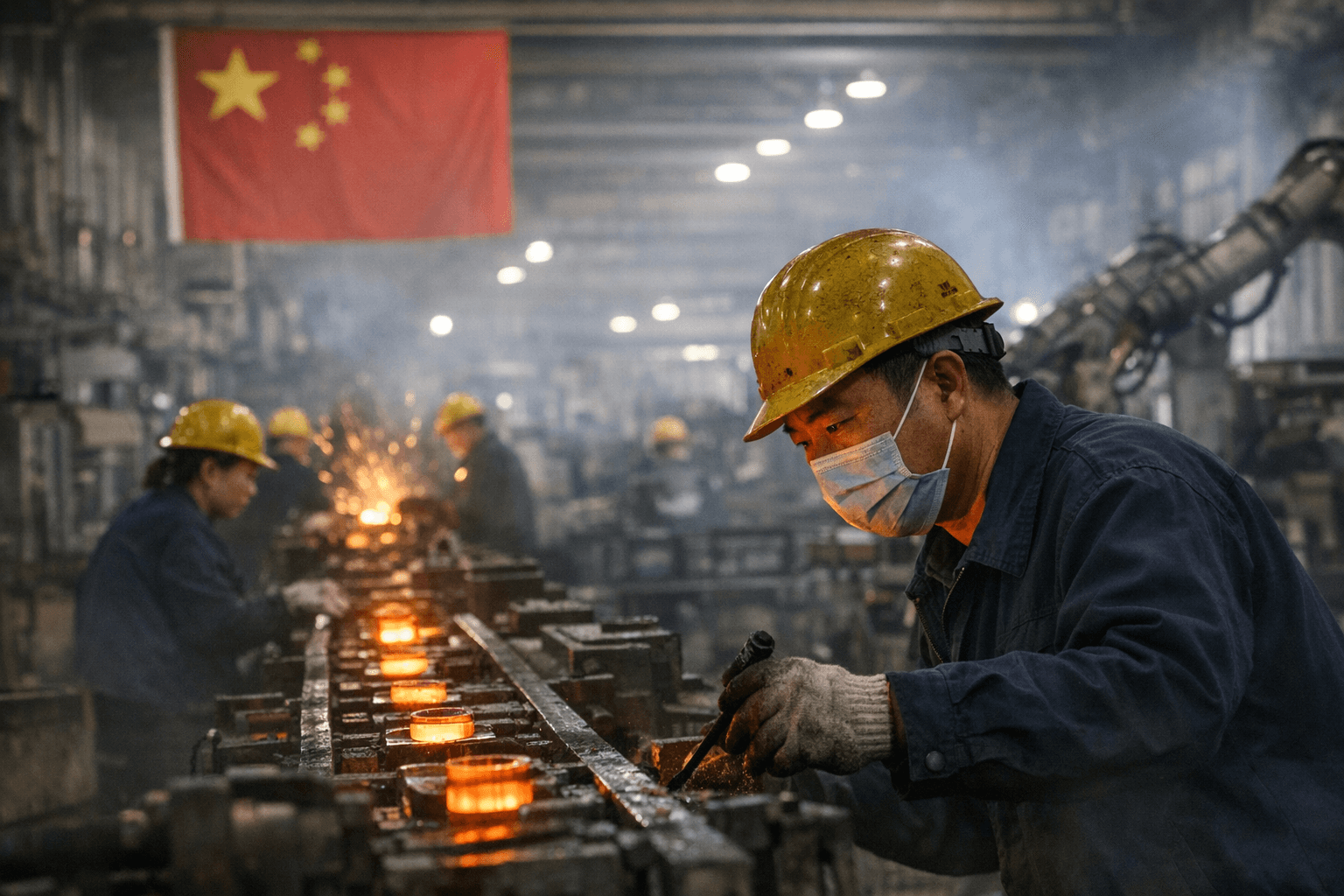 China's Manufacturing PMI Returns to Expansion, Hitting 50.4 in March