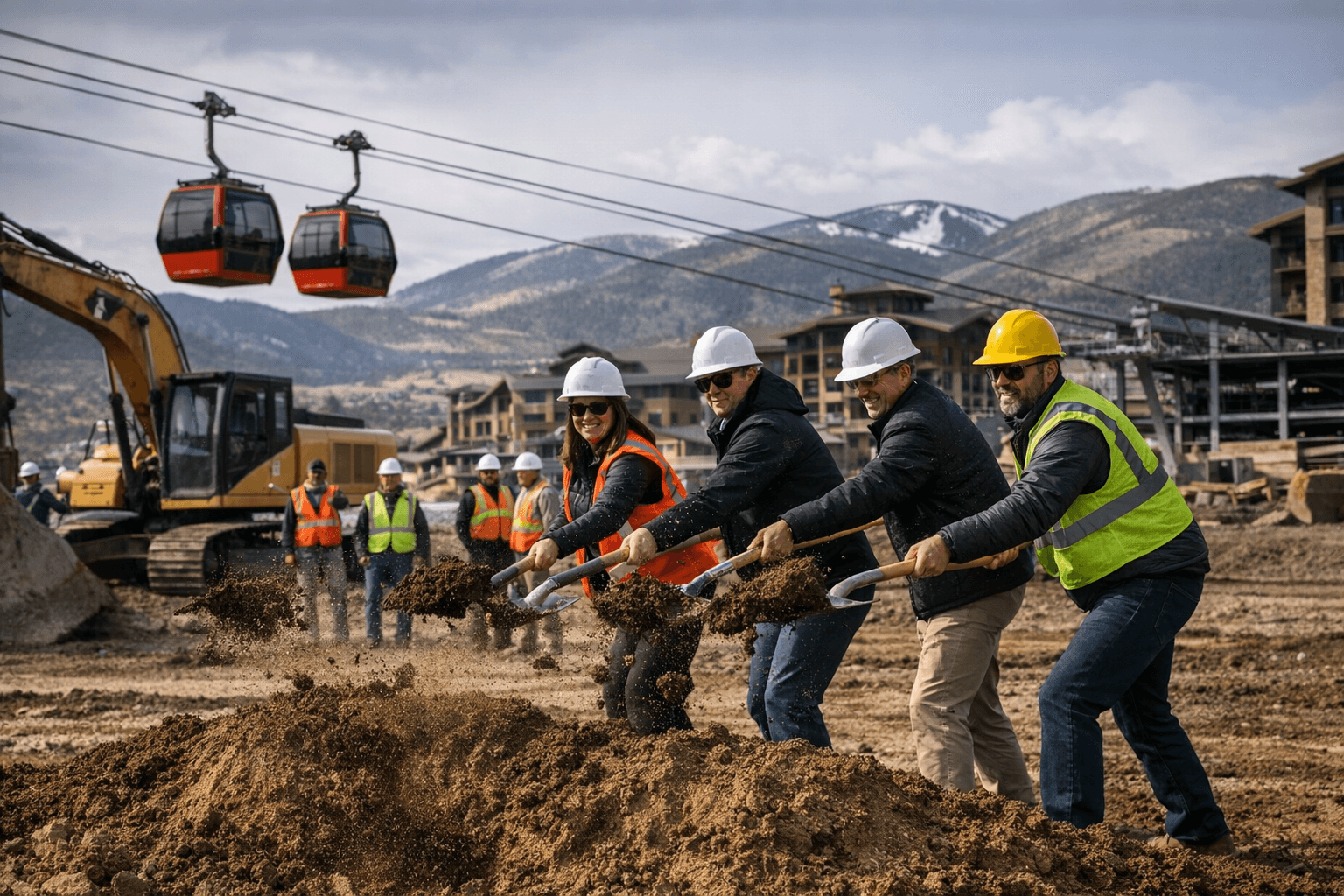Park City Mountain Breaks Ground on Gondola, Expanded Parking Structure at Canyons Village