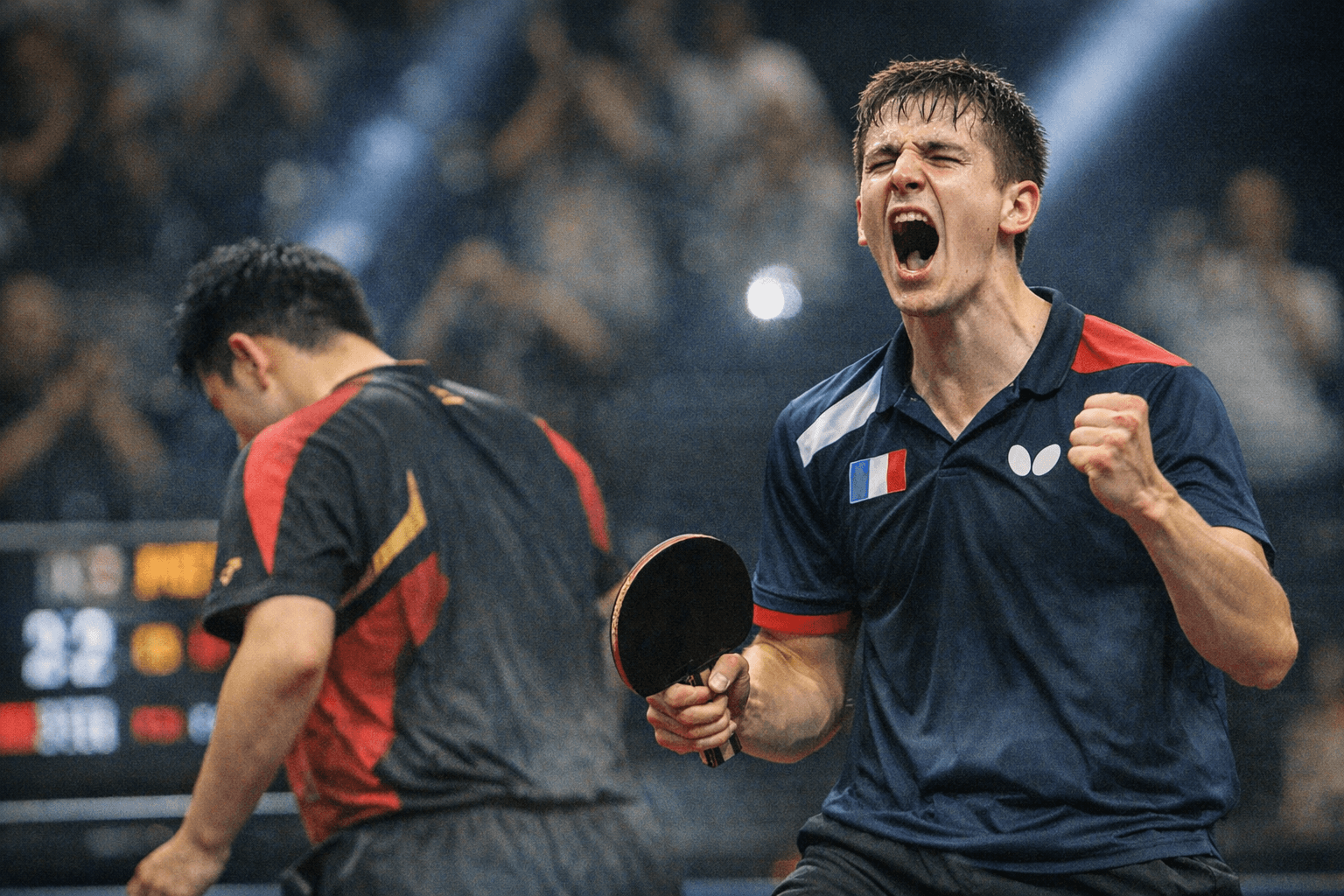 Alexis Lebrun Upsets World No. 1 in ITTF World Cup Macao Debut