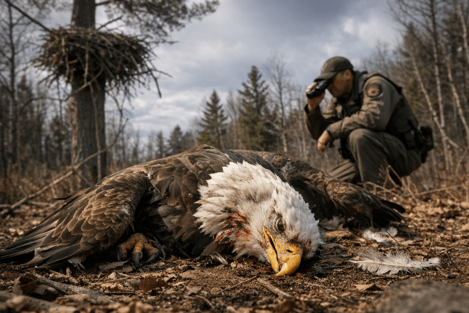 Territorial Dispute Likely Killed Bald Eagle Found in Bemidji Area