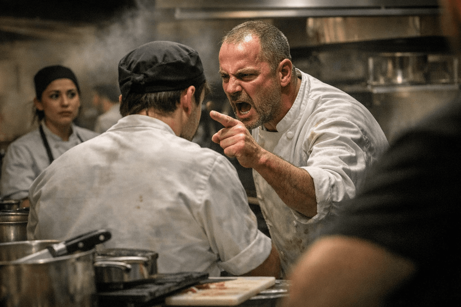 Chef Allegations Prompt Legal Warnings on Kitchen Workplace Violence