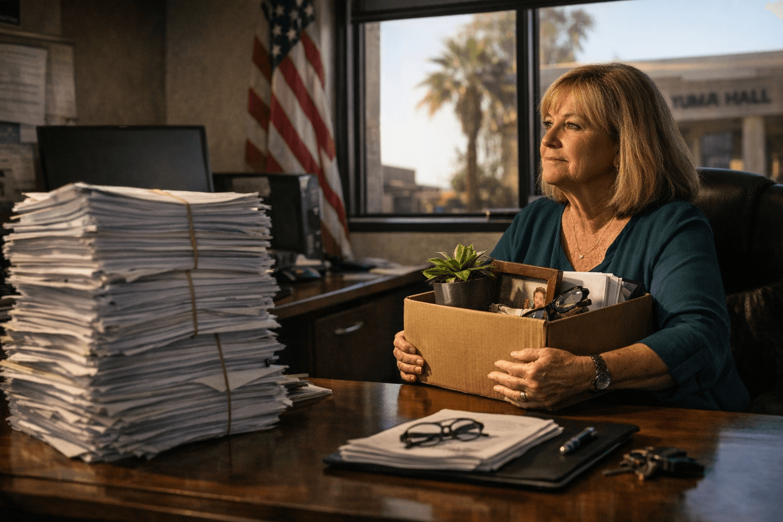 Yuma City Clerk Lynda Bushong Retires After 18 Years of Service