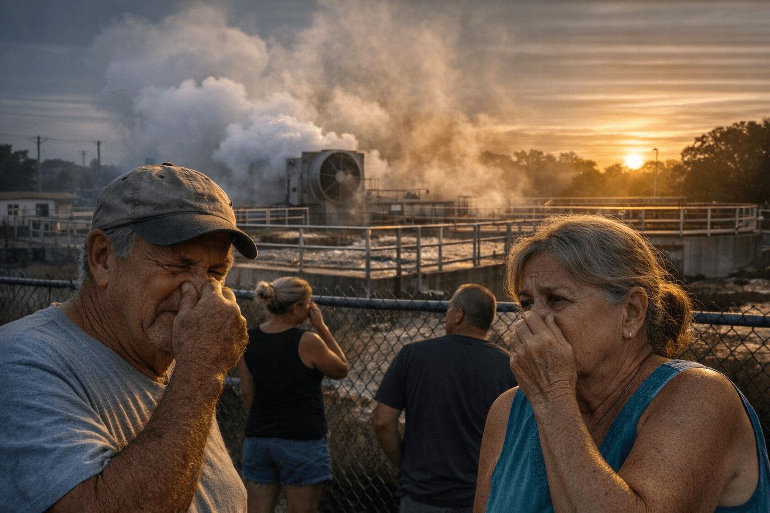Sanford Residents Demand Fix as Wastewater Plant Stench Persists