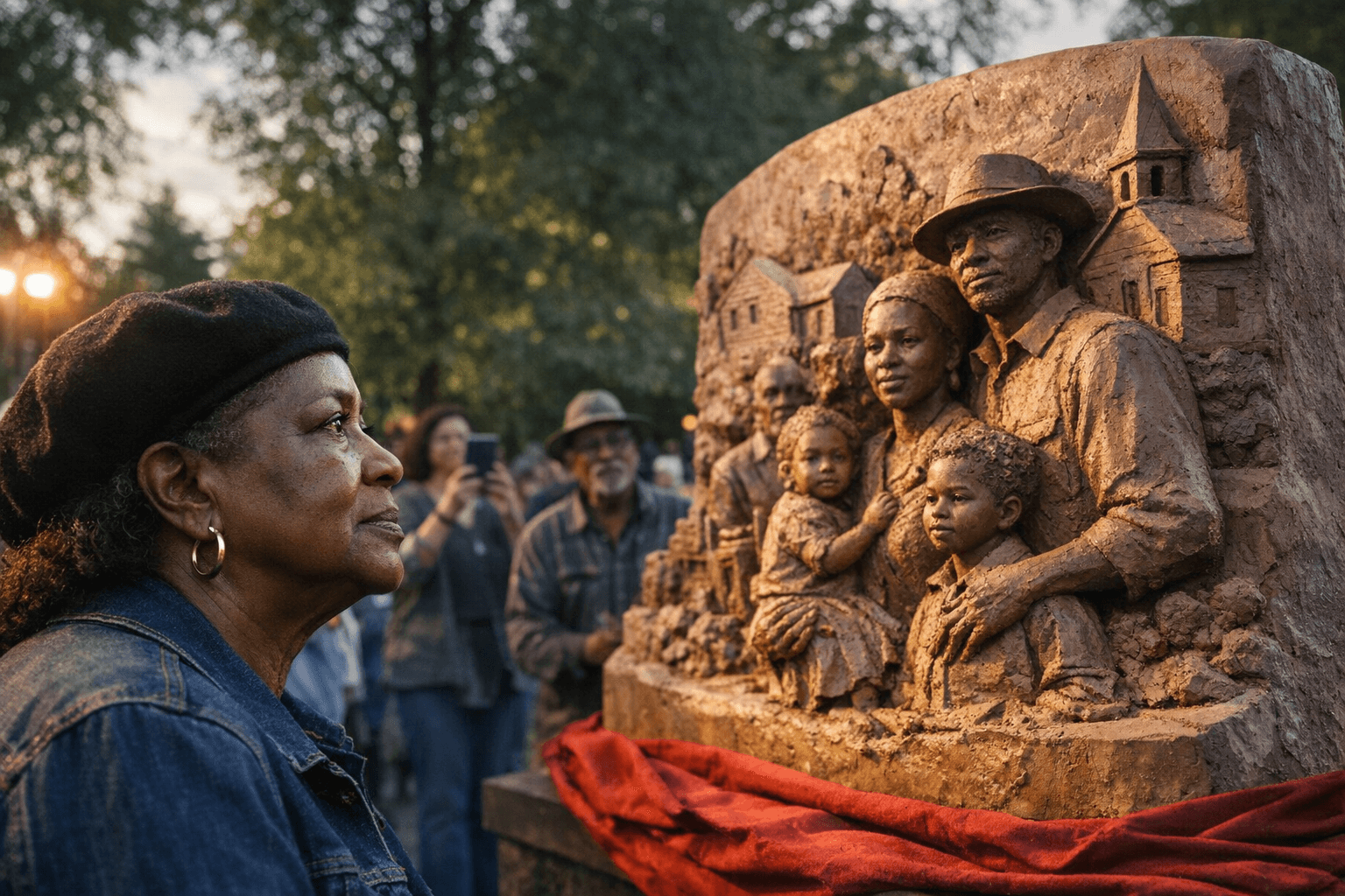 Eugene Monument Honoring Founding Black Families Gets First Public Viewing