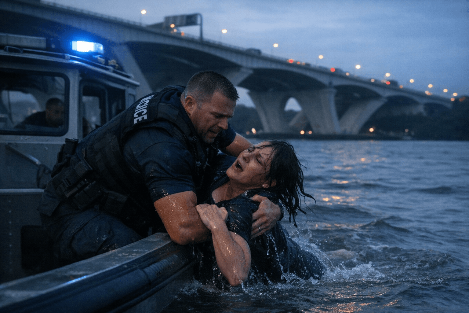 PG County Officer Pulls Woman from Potomac After Bridge Jump