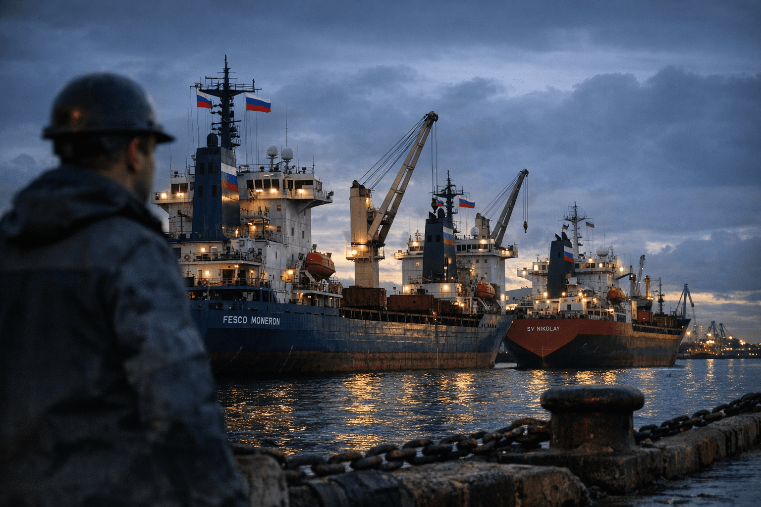 U.S. Removes Sanctions on Three Russian Cargo Ships in Routine Update