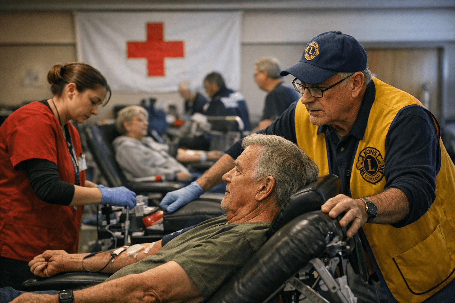 La Grande Lions Club Supports Red Cross Blood Drive, Seeks Volunteers