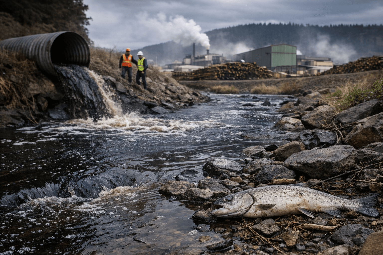 Boise Cascade Elgin Facility Fined $9,600 for Polluting Phillips Creek