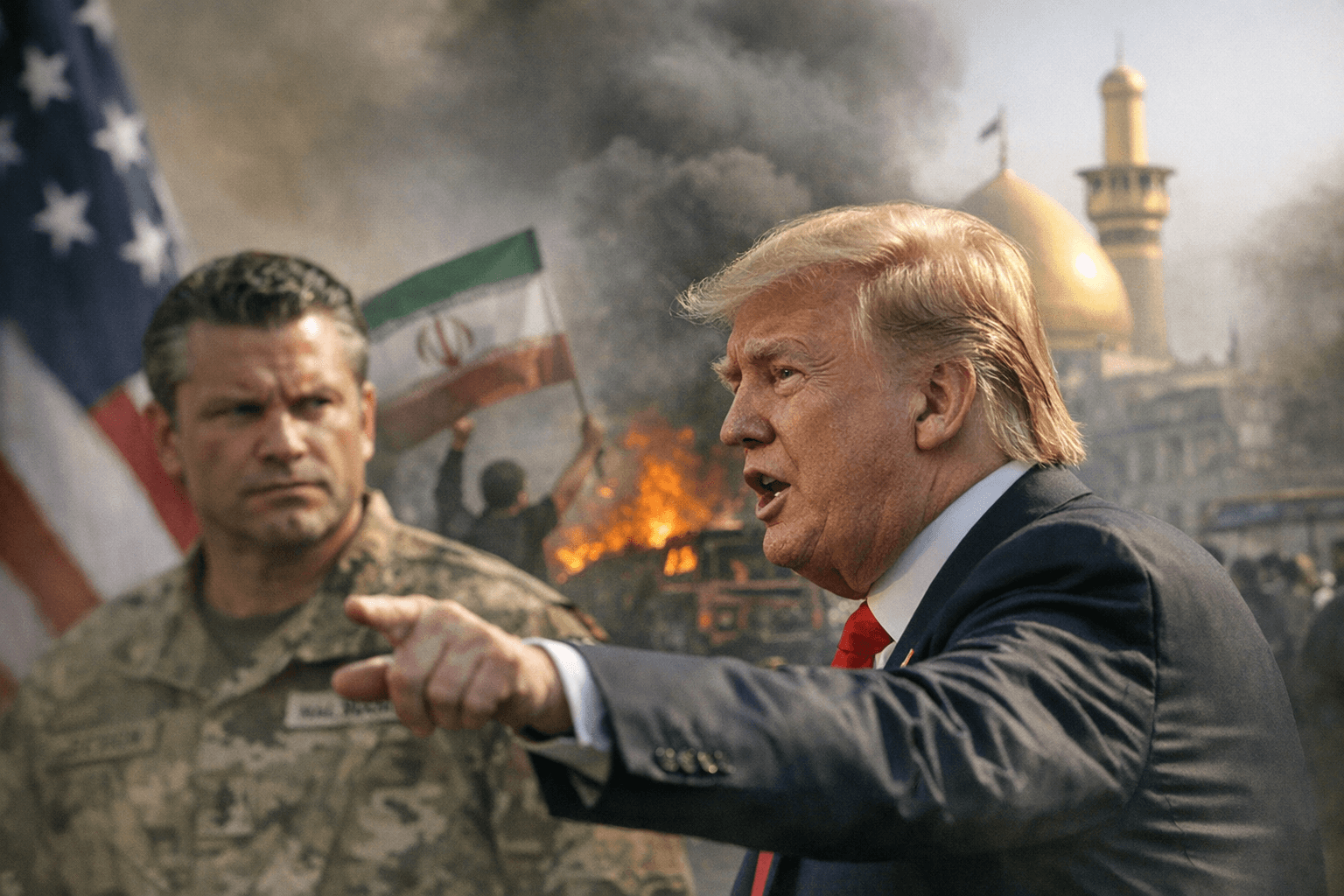 Trump and Aides Send Mixed Signals on Regime Change in Iran