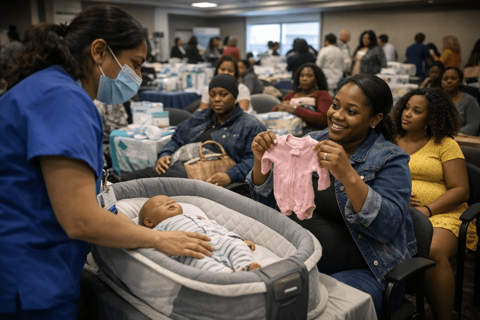 University Hospital Newark Hosts Annual Community Baby Shower for Local Families