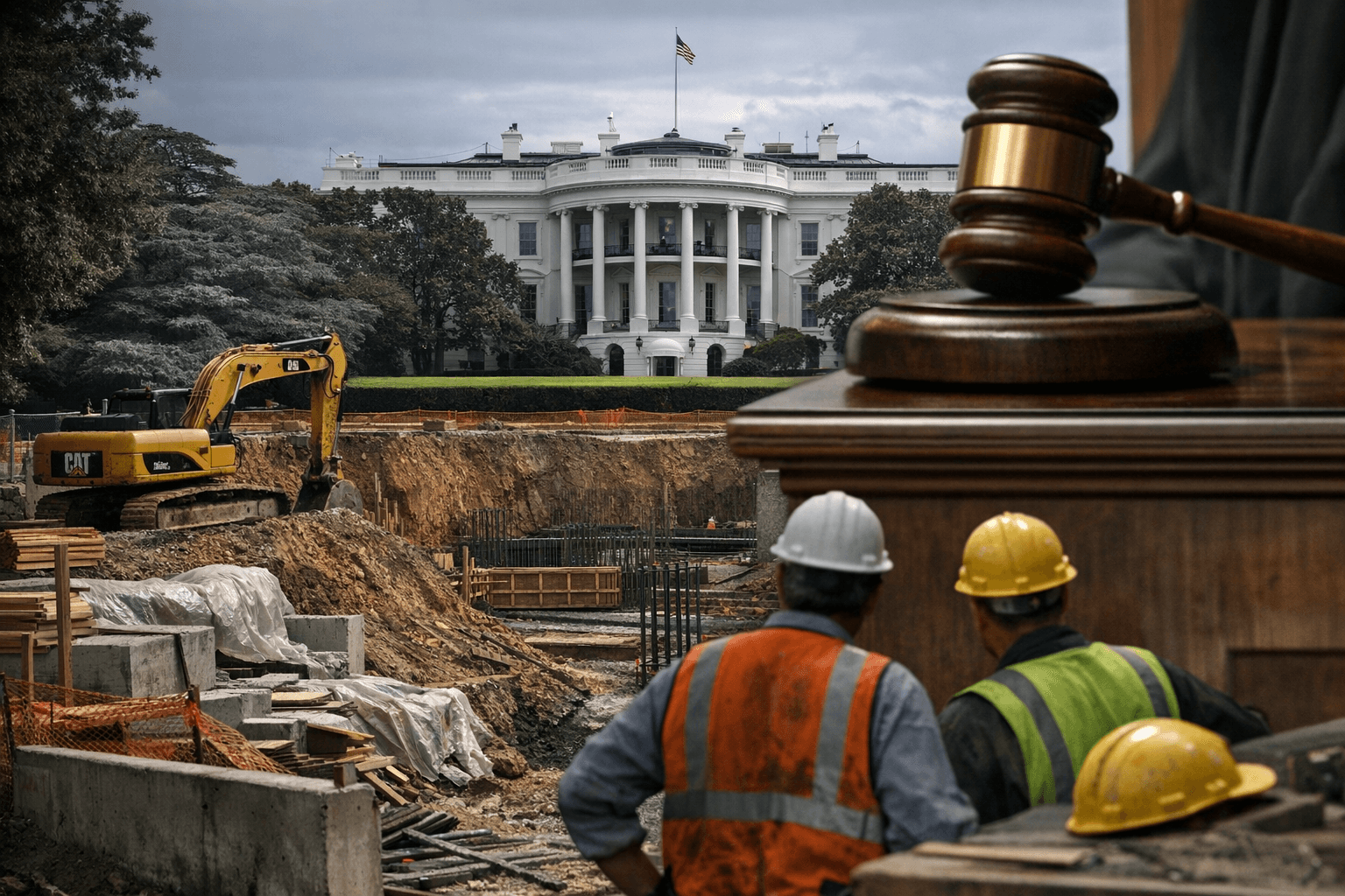 Federal Judge Halts White House Ballroom Construction, Citing Congressional Authority