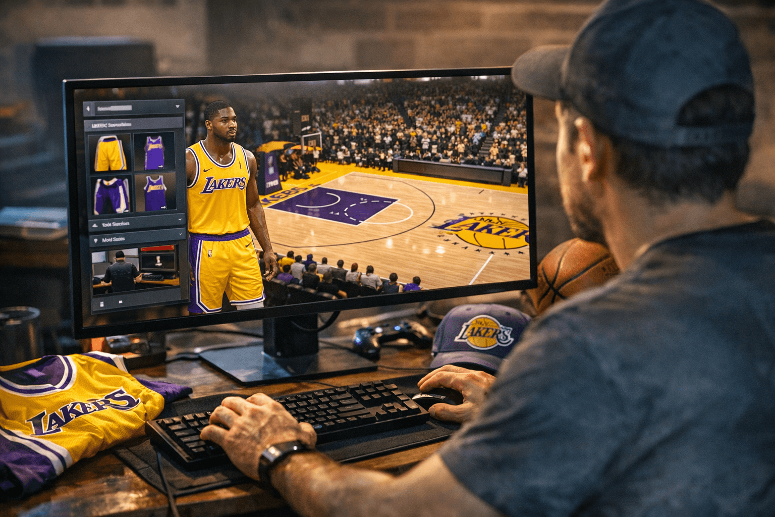 New Lakers Jersey and Court Mod Manager Simplifies NBA 2K26 Swaps